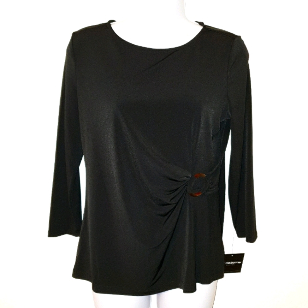 Liz Claiborne Black blouse